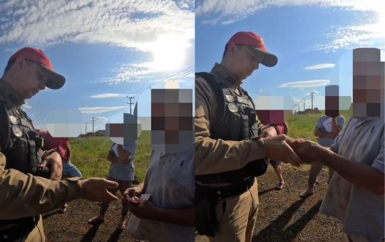 Caminhoneiro é preso após tentar subornar policial com R$ 70 no Paraná