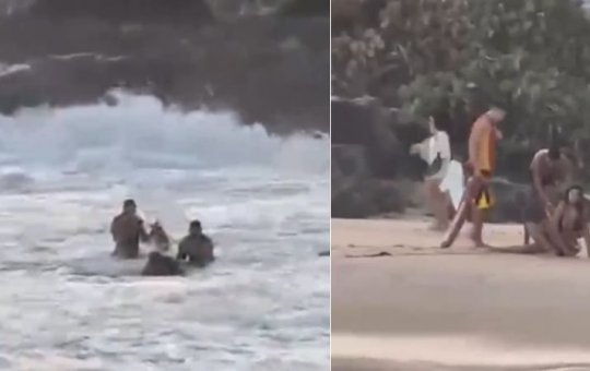 Mulher é salva de afogamento um dia antes de seu aniversário: Hoje eu renasci'