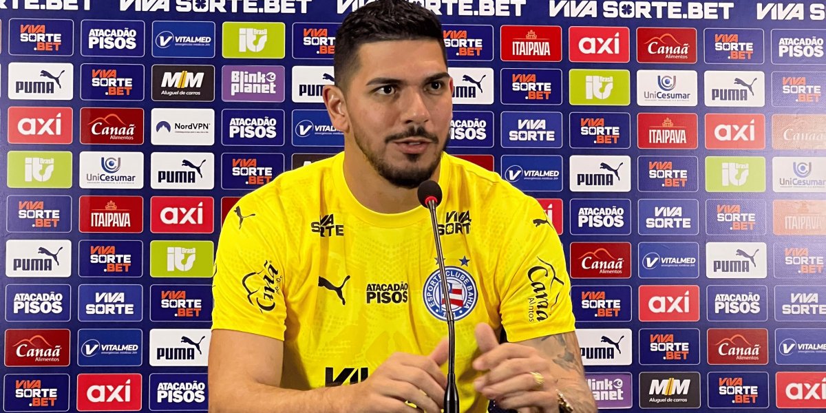 Bahia oficializa contratação do goleiro João Paulo, ex-Santos