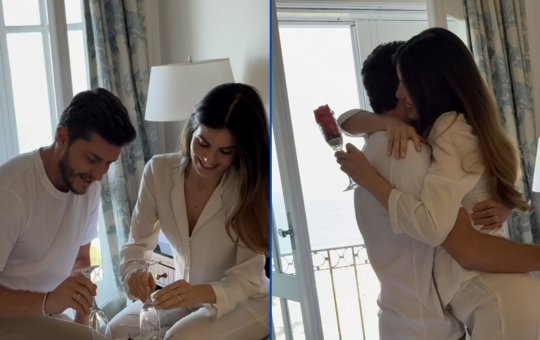 Klebber Toledo e Camila Queiroz anunciam sexo do bebê em comemoração aos 7 anos de casamento 