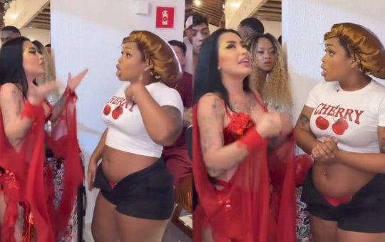 Belle Daltro e MC Mirella discutem no Rancho do Maia: 'Gosta de se fazer de vítima'
