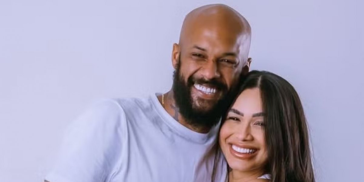 Bruno Silva e a esposa Andressa Marinho