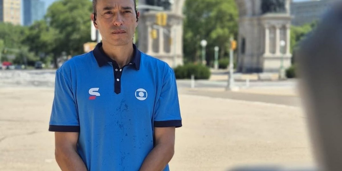 André em gravação