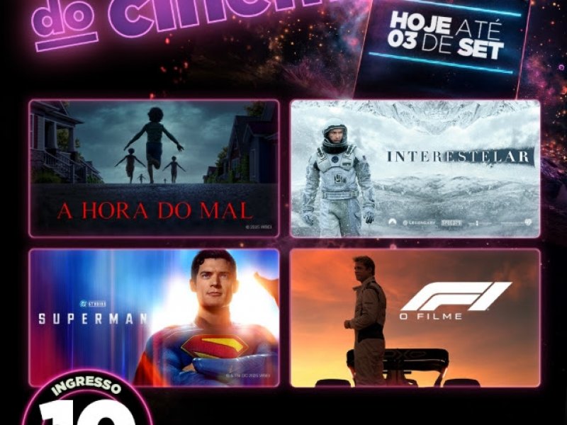Semana do cinema volta para Salvador com ingressos a R$ 10 e sucessos ...