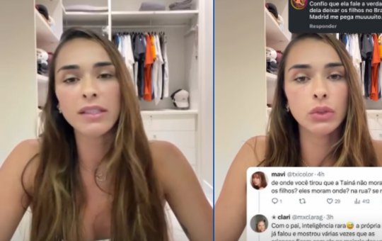 Resposta: Tainá Castro rebate acusações de Karoline Lima acerca de disputa judicial com Léo Pereira