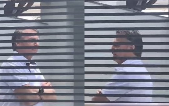 Preocupado? Bolsonaro é visto ansioso durante julgamento por tentativa de golpe