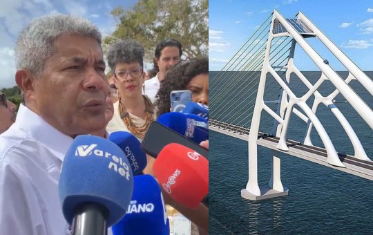 Jerônimo rebate jornalista em relação à matéria sobre relatório da ponte Salvador-Itaparica