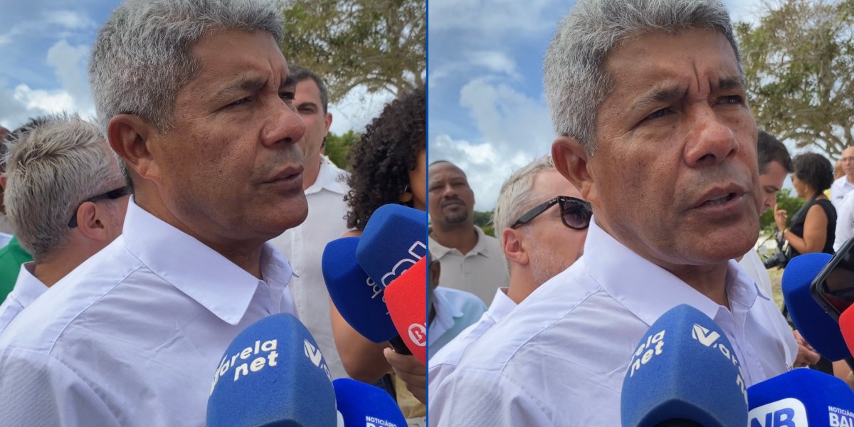 Jerônimo Rodrigues durante evento de inauguração da Casa da Música e do Centro de Atividades (CAT)