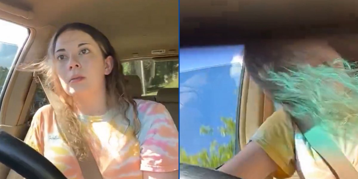 Jovem capota carro enquanto gravava vídeo cantando