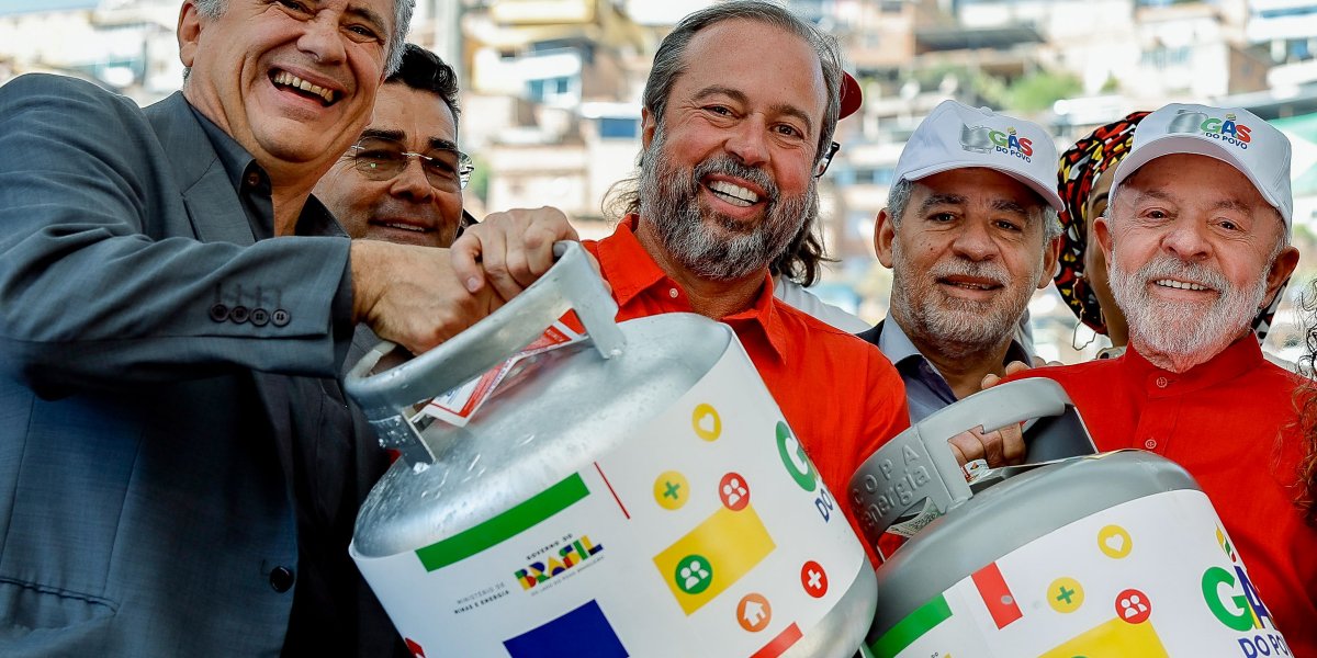 Presidente da República, Luiz Inácio Lula da Silva, durante cerimônia de anúncio do Programa “Gás do Povo”