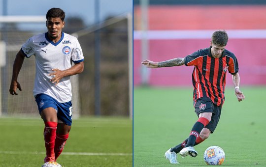 Bahia x Vitória se enfrentam pela semifinal da Copa do Nordeste Sub-20 nesta sexta-feira (5)