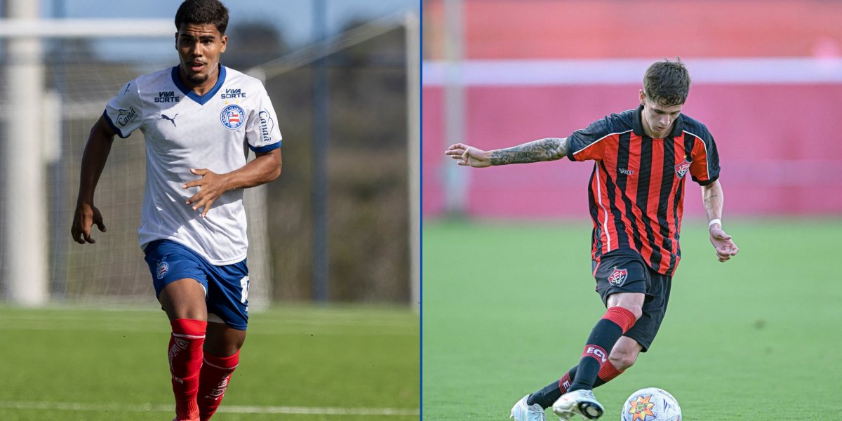 Bahia x Vitória se enfrentam pela semifinal da Copa do Nordeste Sub-20 nesta sexta-feira (5)