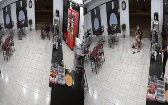 Mulher reage a assalto em bar e imobiliza suspeito com técnicas de jiu-jitsu