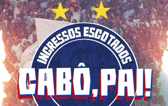 Casa cheia! Torcida do Bahia esgota ingressos para final da Copa do Nordeste diante do Confiança