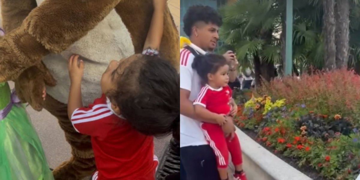 Filho de Raphinha na Disney