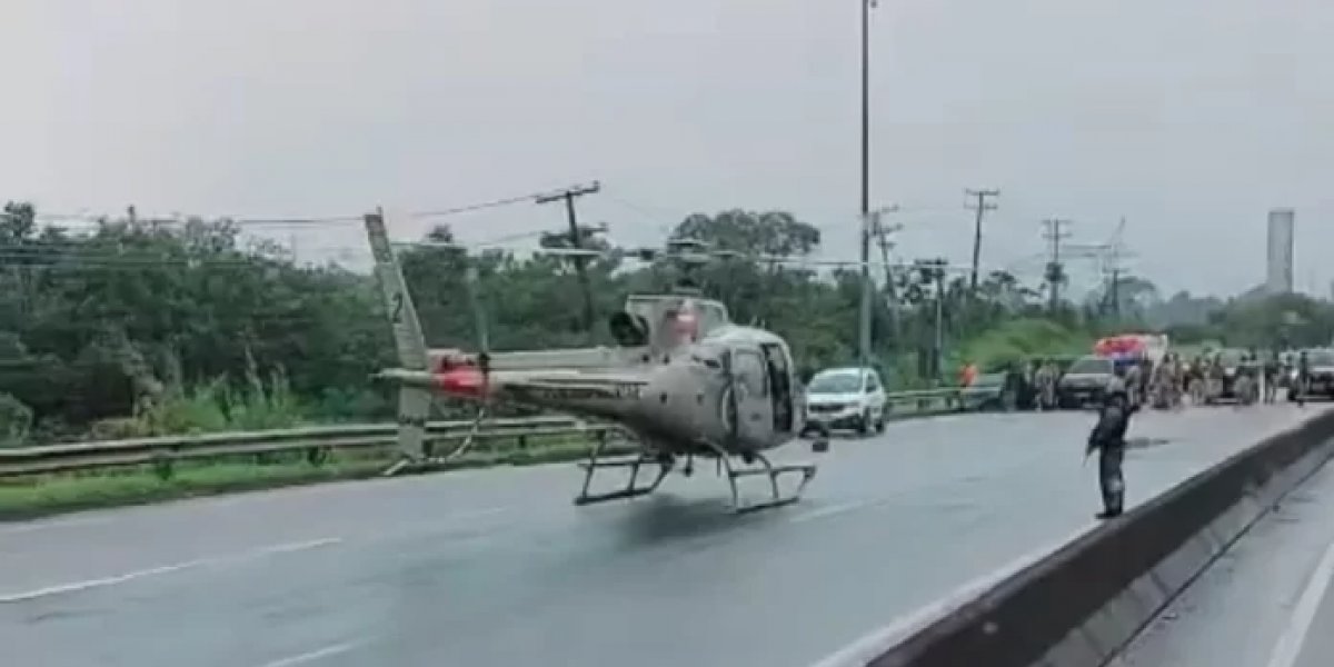 Policial Militar baleado em tentativa de assalto e é socorrido pelo GRAE na RMS