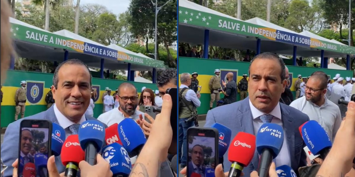 Prefeito Bruno Reis nos desfiles do 7 de setembro