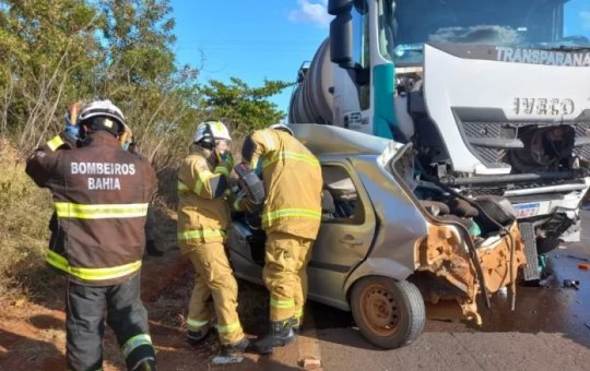 Grave acidente na BA-122 deixa uma pessoa morta na Bahia