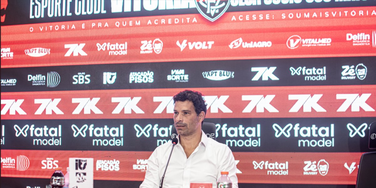 Gustavo Vieira, executivo de futebol do Vitória