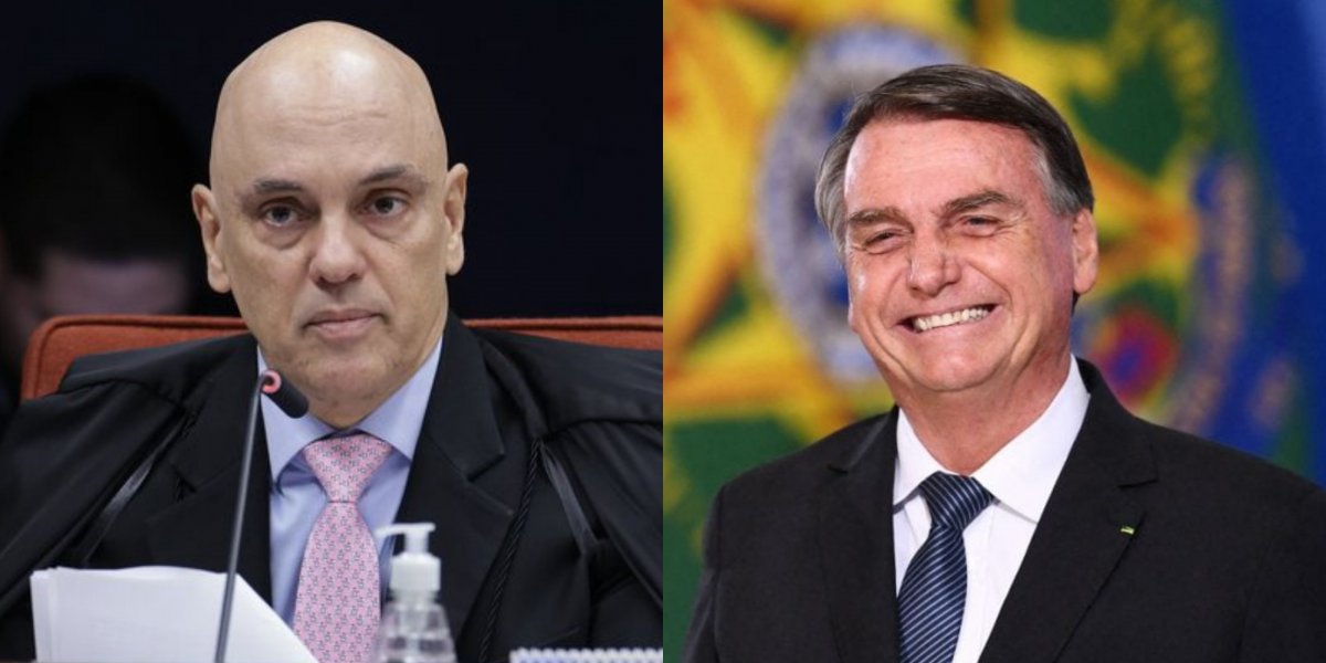 Alexandre de Moraes / Jair Bolsonaro