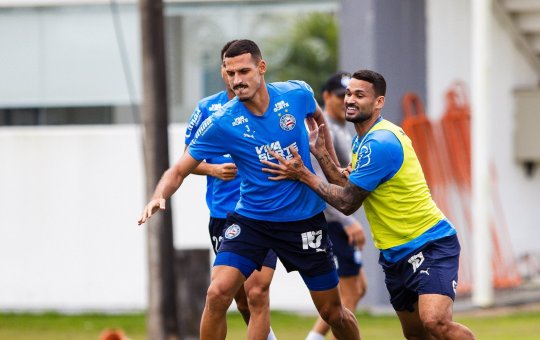 Bahia finaliza preparação para enfrentar Fluminense; Presença de Jean Lucas é dúvida