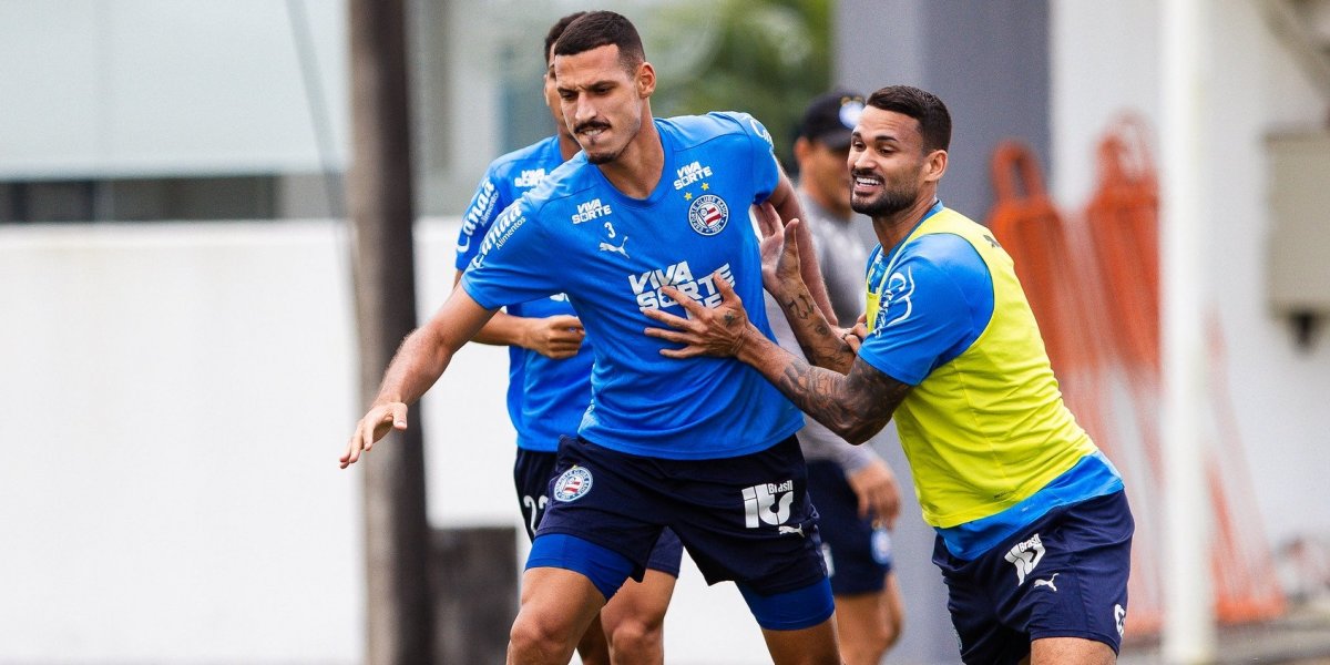 Bahia finaliza preparação para enfrentar Fluminense; Presença de Jean Lucas é dúvida 