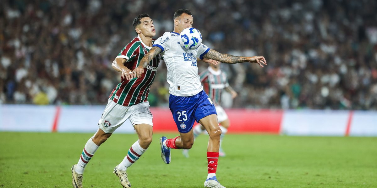 Bahia perde por 2 a 0 para o Fluminense e cai nas quartas de final da Copa do Brasil