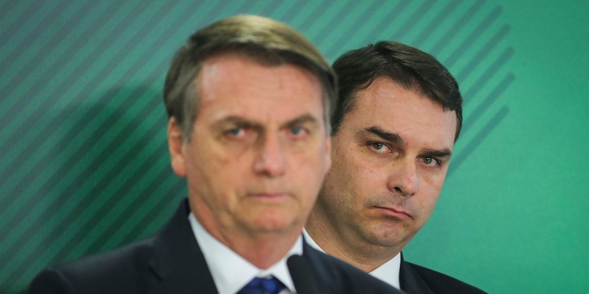 Flávio Bolsonaro é o filho mais velho do ex-presidente Jair Bolsonaro