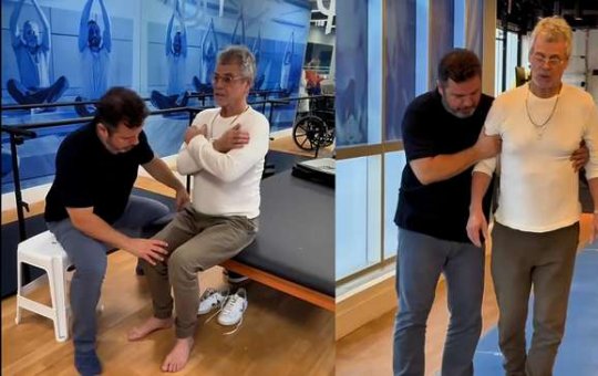 Carlinhos de Jesus compartilha progresso na fisioterapia e emociona fãs nas redes sociais