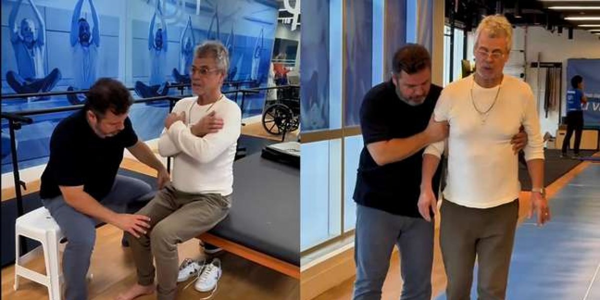 Carlinhos de Jesus compartilha progresso na fisioterapia e emociona fãs nas redes sociais