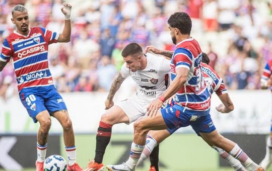 Vitória é derrotado pelo Fortaleza fora de casa e permanece na zona de rebaixamento