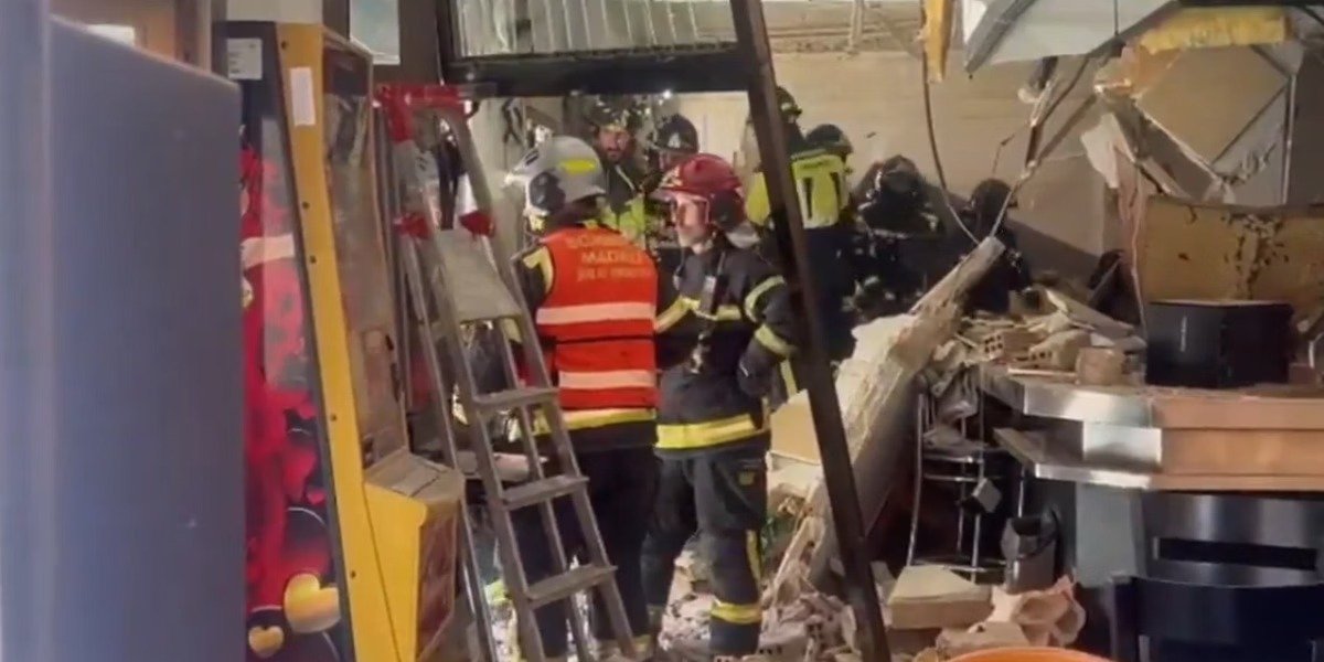 Explosão em cafeteria de Madri deixa um morto e 25 feridos