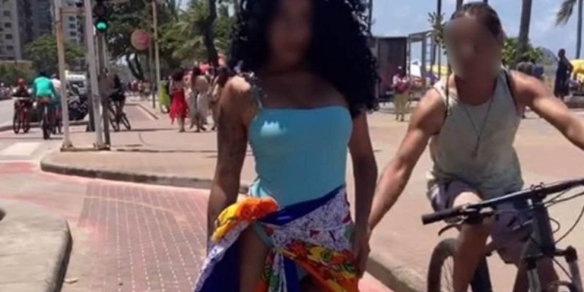 Modelo é assediada por ciclista durante sessão de fotos na praia: "Estou me sentindo suja"