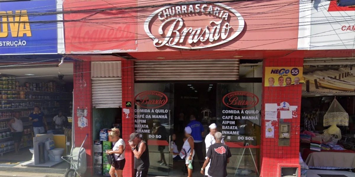 Churrascaria onde aconteceu o acidente