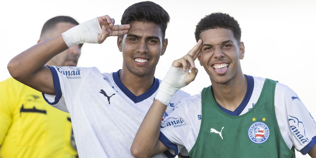 Juninho e Carioca, destaques do Bahia no sub-20