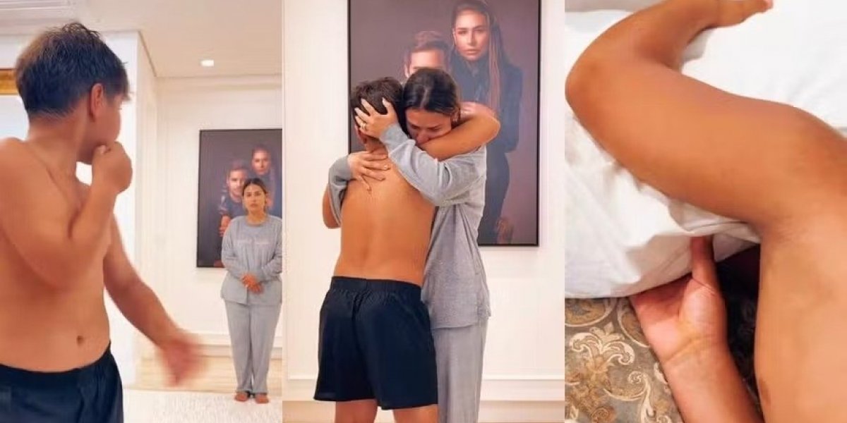 Simone Mendes emociona ao ensinar lição sobre privilégios ao filho de 10 anos