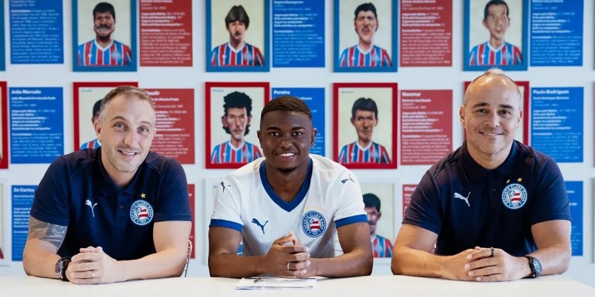 Sidney com diretoria do Bahia