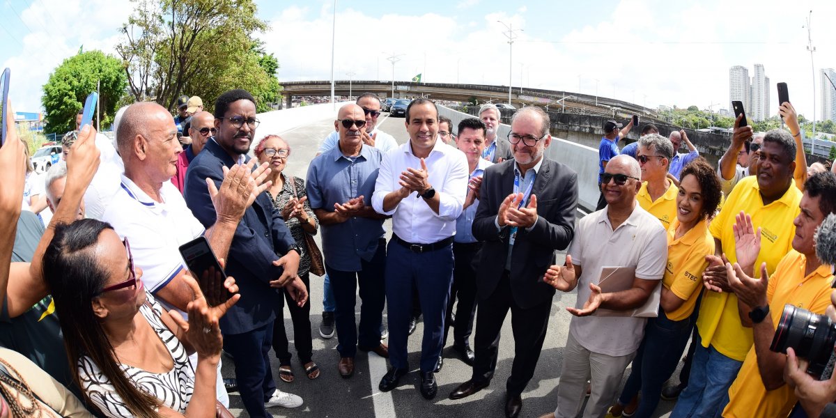 Prefeitura entrega ligação direta da Av. Barros Reis à Av. Bonocô e alivia trânsito na Rótula do Abacaxi