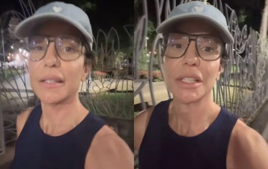 Ivete Sangalo faz passeio sozinha em ponto turístico de Salvador e desabafa sobre rotina intensa