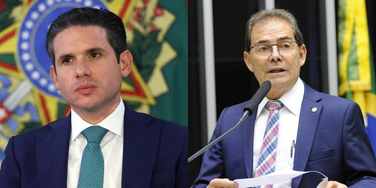 Hugo Motta (esquerda) e Paulinho da Força (direita)