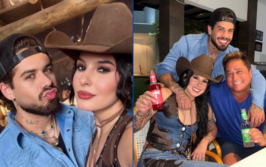 Zé Felipe e Ana Castela dançam juntos, com direito a cheiro no cangote