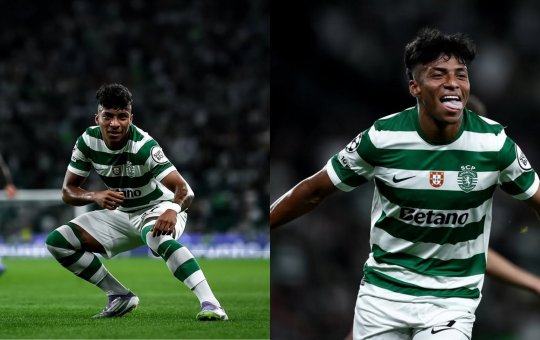 Cria da base do Vitória estreia na Champions League com gol