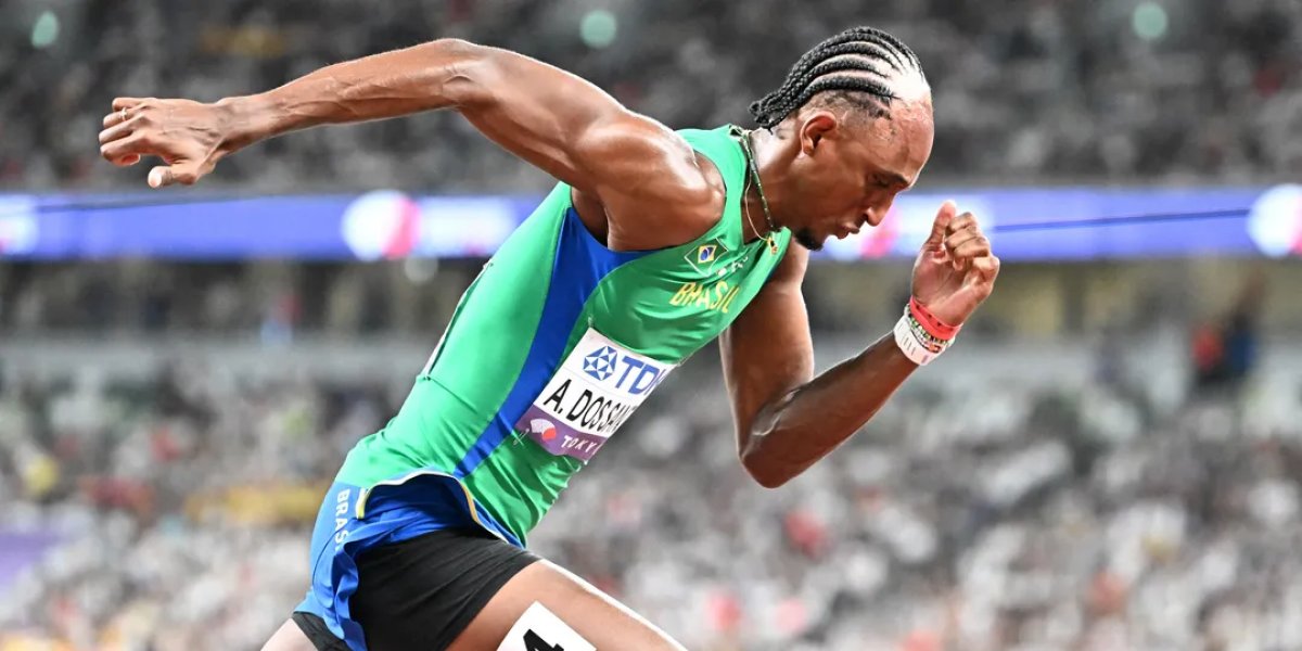 Alison dos Santos conquista medalha de prata no Mundial de Atletismo