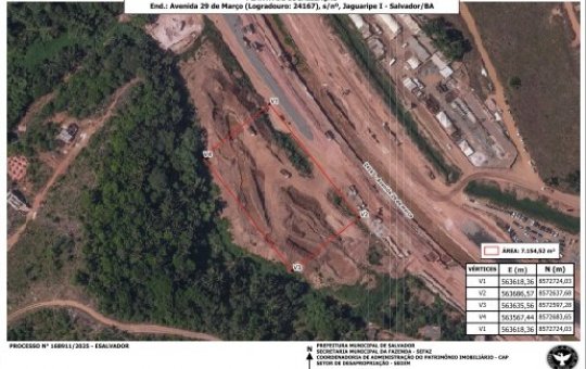 Terreno é desapropriado para a construção de nova policlínica em Salvador