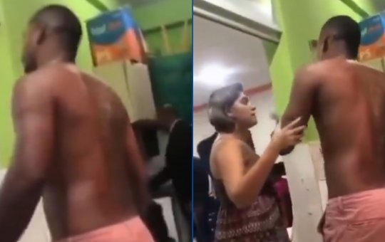 Homem sem camisa invade igreja e implora por silêncio: 'Vocês têm que parar de incomodar os outros'