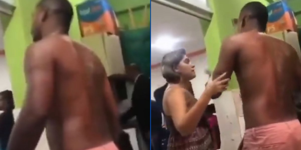 Homem sem camisa invade igreja e implora por silêncio: 'Vocês têm que parar de incomodar os outros'