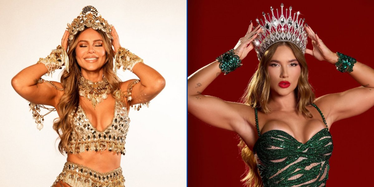 Paolla Oliveira e Virgínia Fonseca