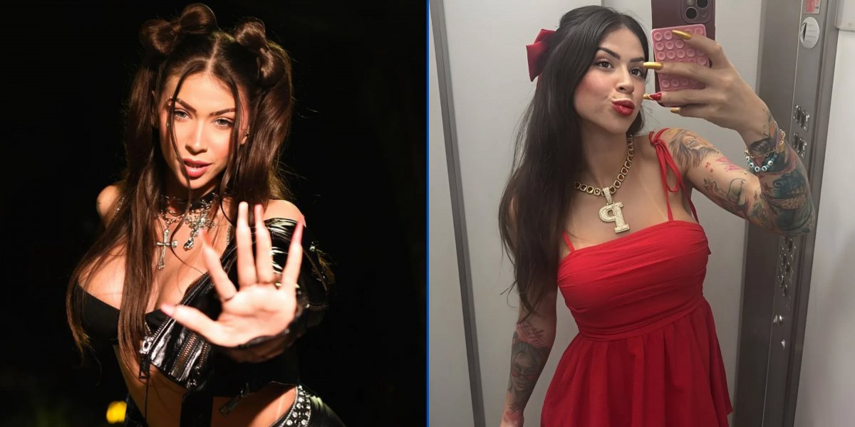 MC Pipokinha em fotos postada no Instagram