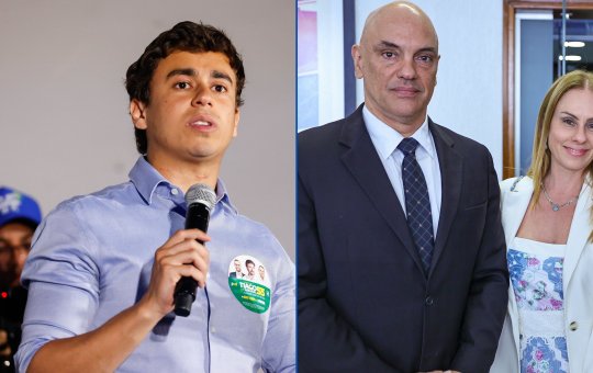 Nikolas Ferreira se pronuncia após sanção contra esposa de Moraes: 'Casal Magnitsky'