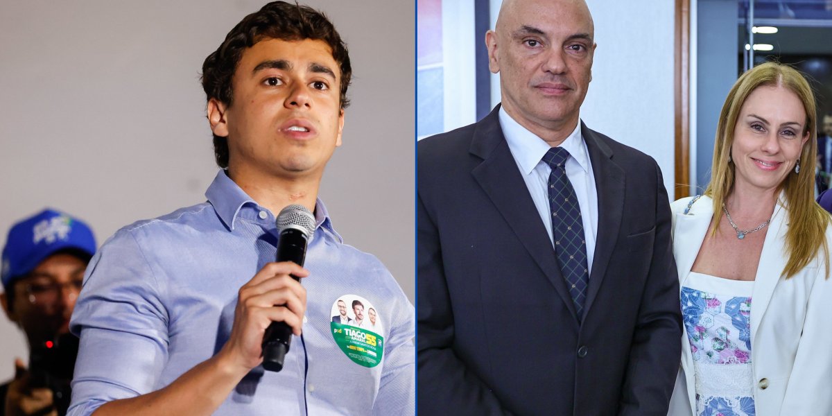 Nikolas Ferreira se pronuncia após sanção contra esposa de Moraes: 'Casal Magnitsky'